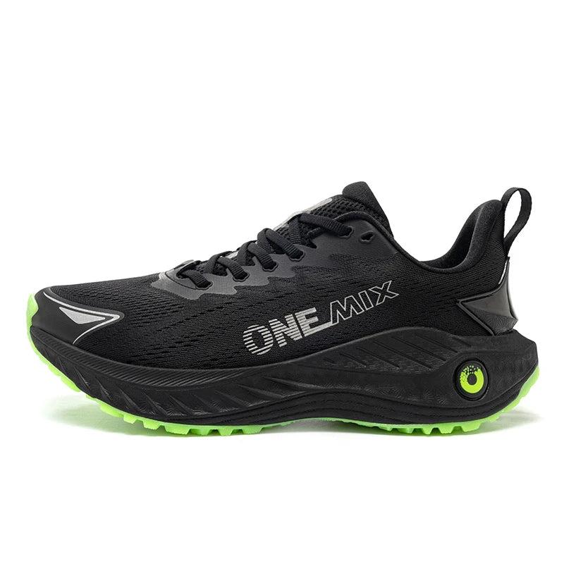 ONEMIX Chaussures de course décontractées Chaussures de jogging d'été respirantes Chaussures de sport légères pour homme Chaussures de sport pour femme Chaussures de sport amortissantes pour homme