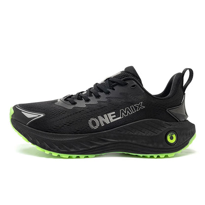 ONEMIX Chaussures de course décontractées Chaussures de jogging d'été respirantes Chaussures de sport légères pour homme Chaussures de sport pour femme Chaussures de sport amortissantes pour homme