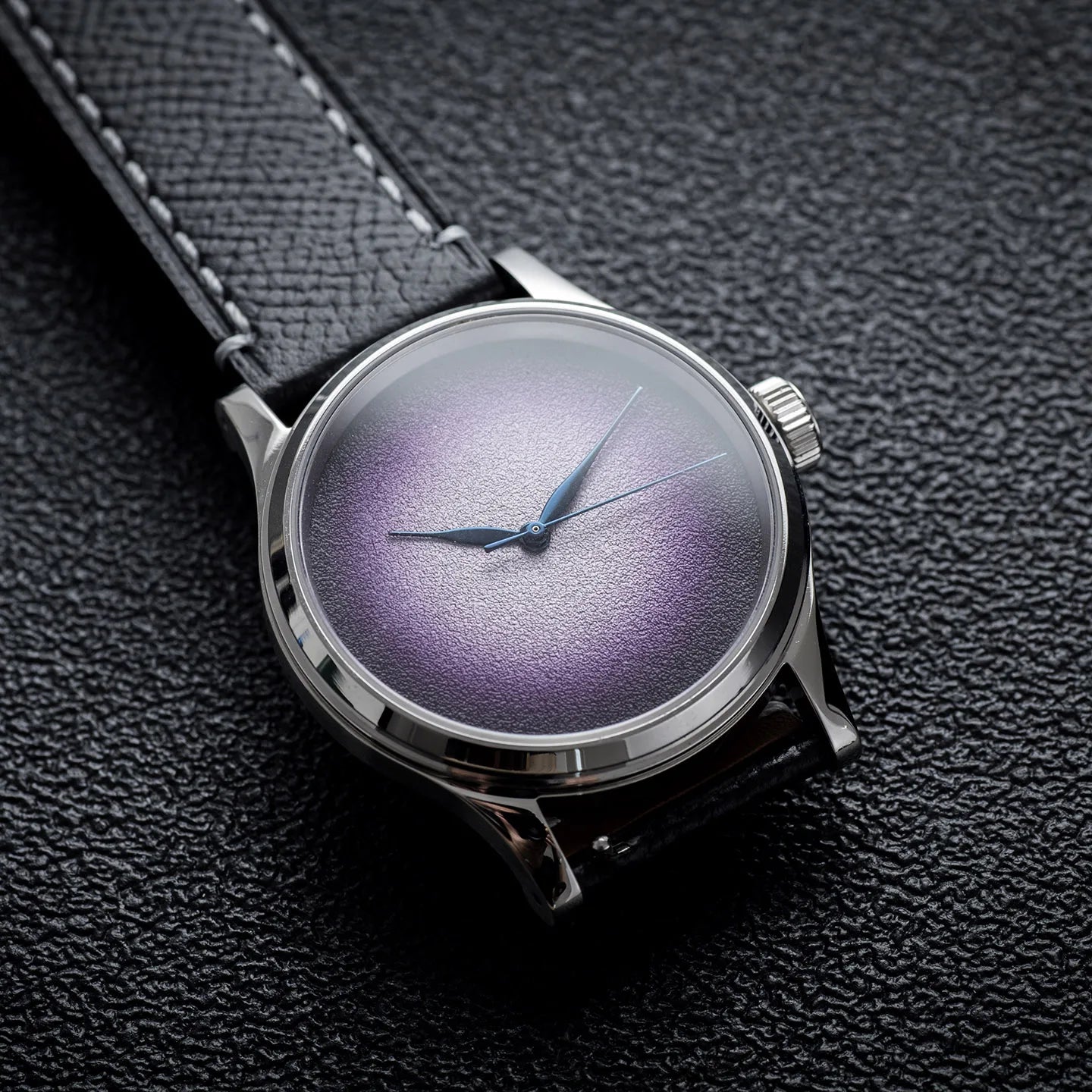 MysteriousCold 38mm Genuine Men's Mechanical Watch 2824 Movement Sapphire 100M Waterproof Leather Business Watches reloj hombre