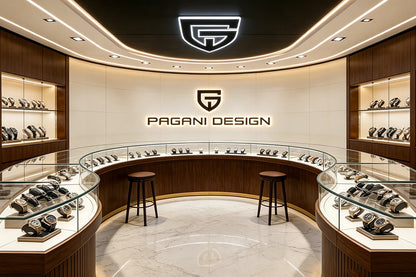PAGANI DESIGN 41mm Men’s Luxury Mechanical Watch  Sapphire Crystal, Leather Strap & Waterproof