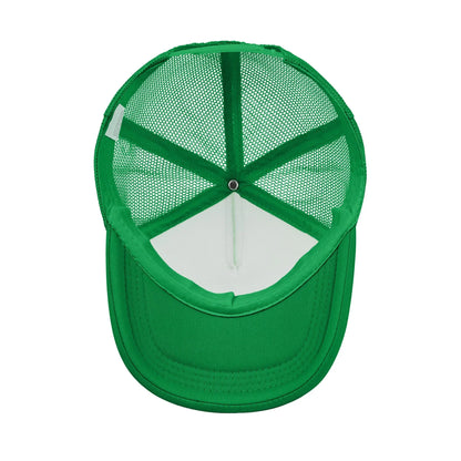 Voksen Creepers Zombie fjendtlig mob-karakter Trucker-kasket Mesh-baseballkasket Polyesterhat Solkasket Justerbare golfkasketter Sommer