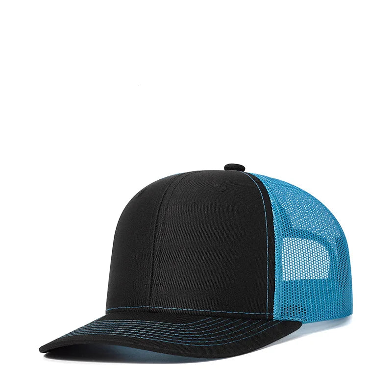 38 színű hálós trucker sapka, outdoor snapback, „dad hat”, hiphop, férfiaknak és nőknek, állítható, fiúknak és lányoknak, baseball sapka