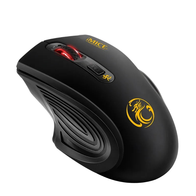 Nova brezžična miška 2000DPI z nastavljivim sprejemnikom USB 3.0, optična računalniška miška 2.4GHz za gaming, ergonomska zasnova za prenosnik