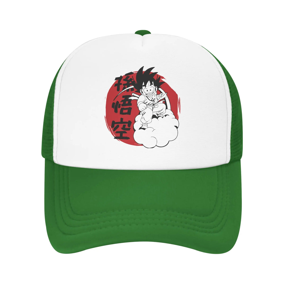 Son Gohan D-Dragon Ball Z Trucker-kasket Unisex udendørs kasketter Trucker-arbejdskasket Trucker-kasket Snapback-kasketter Mesh-baseballkasketter