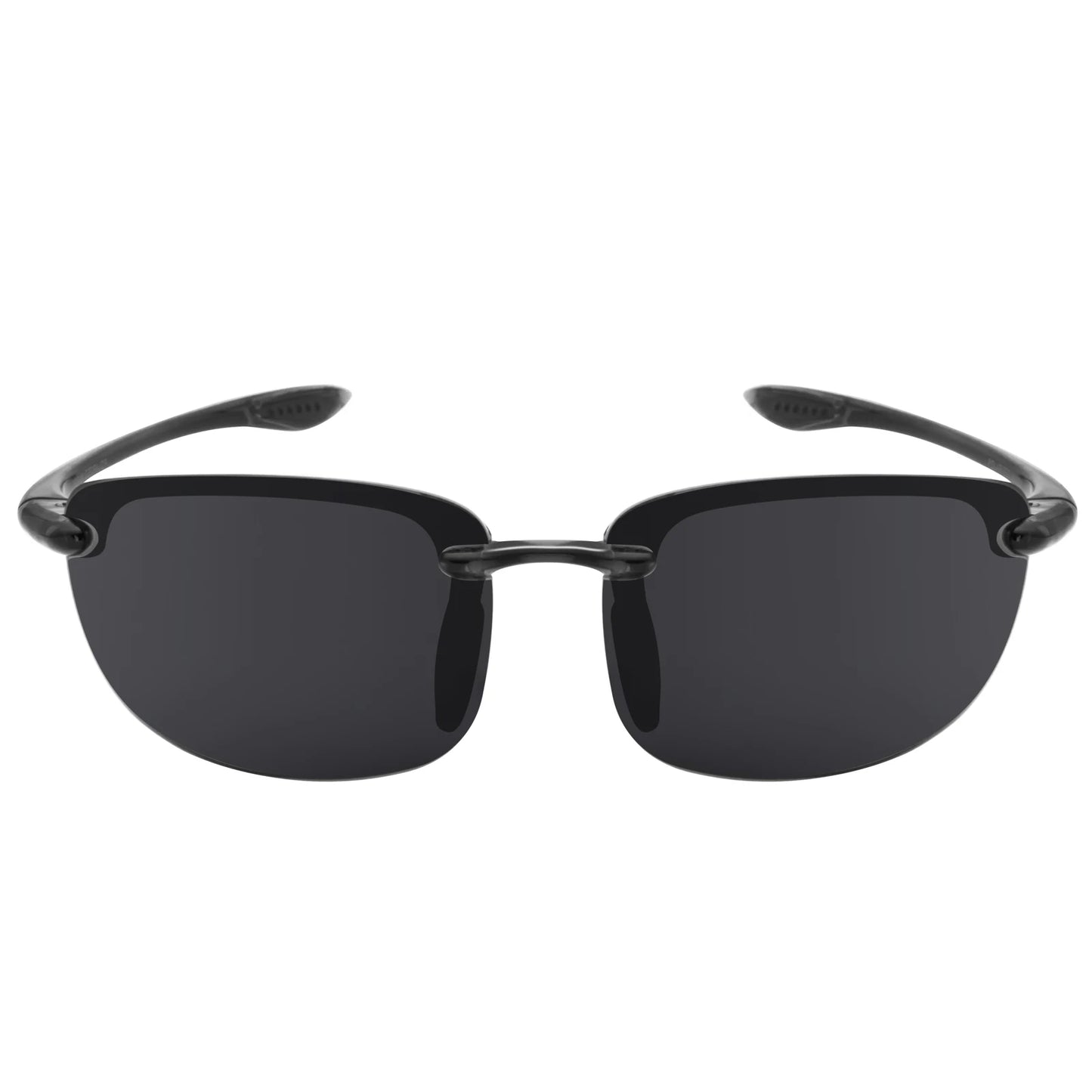 JULI Sports Sunglasses for Men Women TR90 Rimless Frame UV400 Protection for Cycling Running Fishing Baseball Driving 8001