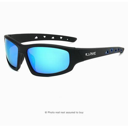 KAROS HD Polarized Anti-UV Sports Sunglasses Men Women Hiking Cycling Goggles with Complete Packaging Set YZ2029