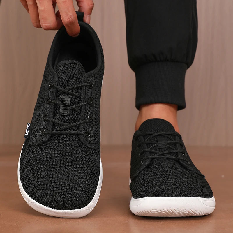 Barefoot Shoes, Men's Casual Running Sports, Breathable One-Foot Shoes, Lightweight and Minimalist Walking Shoes, Oversized