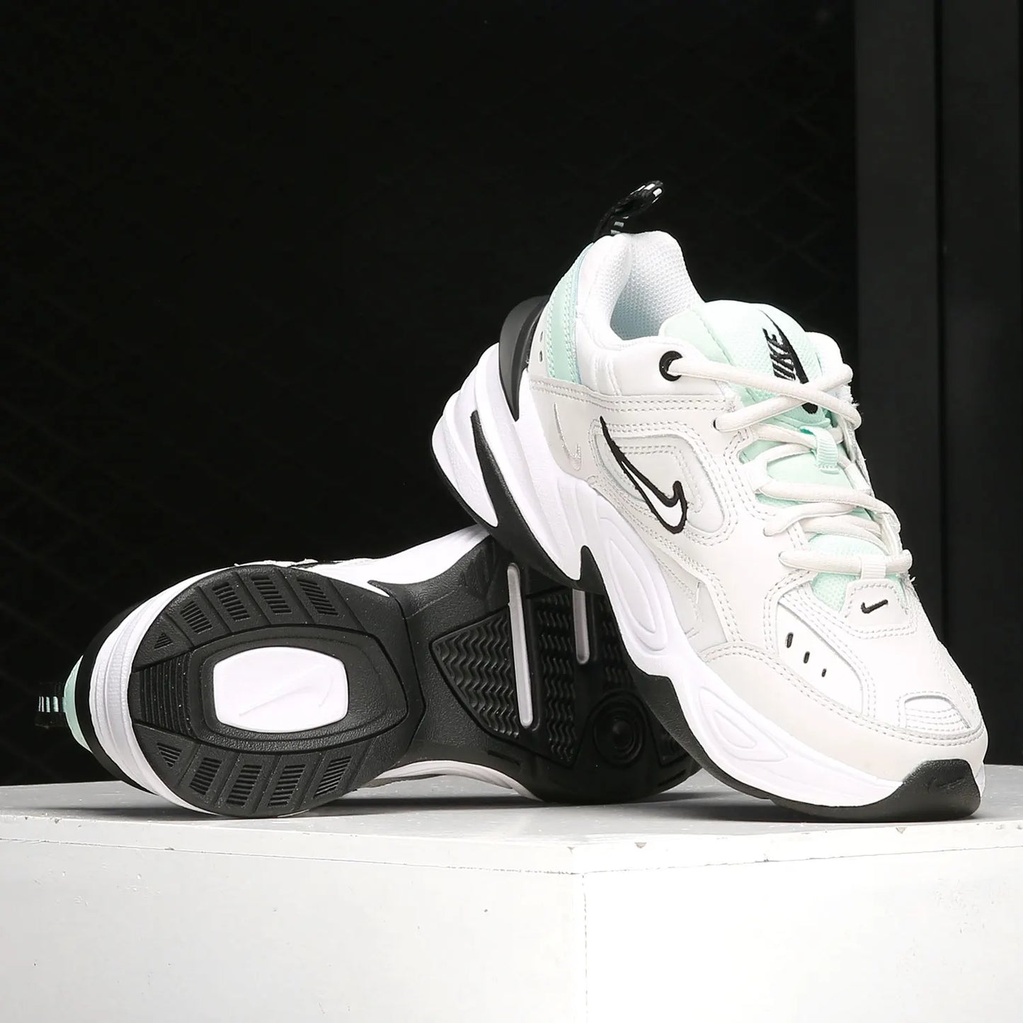 Nike Genuine M2K TEKNO Women's Retro Chunky Sneakers AO3108-013