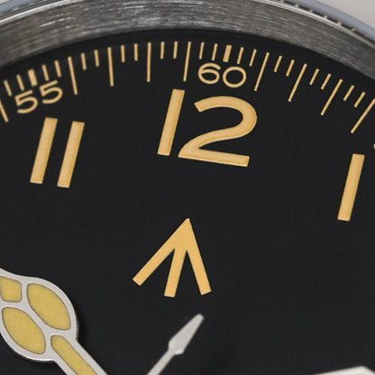 Relógio de Quartzo Vintage Militar Militado ML08 V2 com Movimento VH31, Vidro Duplo de Safira, Luminescência C3 BGW-9, Impermeável, 38mm