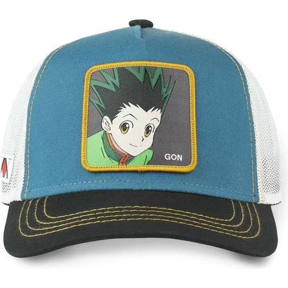 Hunter X Hunter sapka, nyári snapback baseball sapka, férfi hímzett hip-hop stílusú napellenzős, állítható trucker hálós sapka
