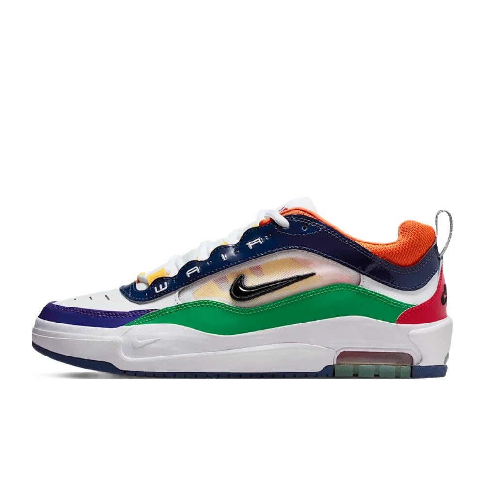 Nike SB Ishod 2 Low-Top skatesko til mænd, rød/hvid, FB2393-100