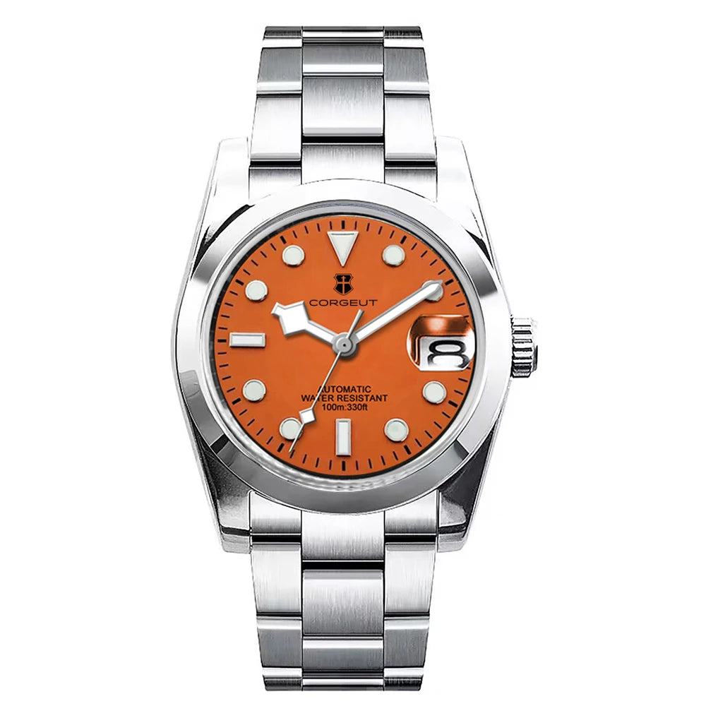 Luxury Corgeut Watch 36/39mm Mechanical Wristwatches 10BARS Sapphire NH35 Automatic Watch for Men Women Dress Relogio Masculino