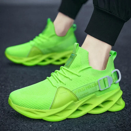 Men's Breathable Fashion Mesh Running Shoes High Quality Unisex Lightweight Tennis Athletic Sneakers 2023