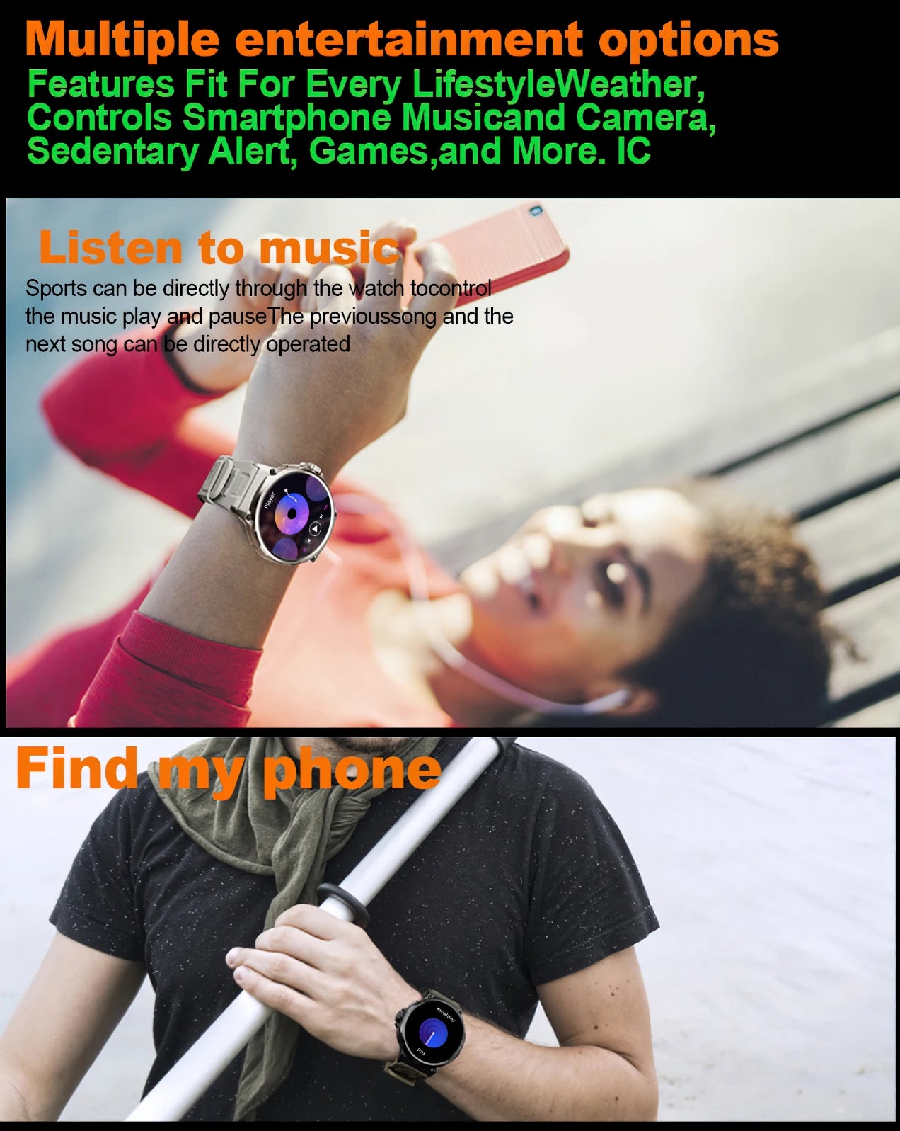 2026 New GPS Track Smart Watch Men 1.85-Inch HD AMOLED Screen 710 Mah Battery Sport Bluetooth Call Smartwatch For Android IOS