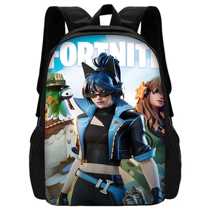 Classic Game Fortnites Kids Backpacks Boys and Girls Student Birthday Gift Child School Bags Unisex Camping Durable Rucksack