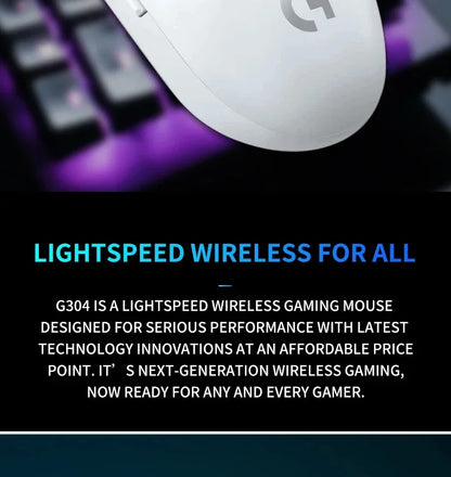 Logitech G102 G203 Wired Gaming Mouse 2.1 Meter Long Cable 8000 DPI RGB Effects for PC Laptop Office Gamer Flexible