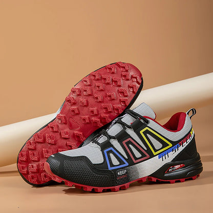 Scarpe da trekking da donna per attività outdoor, scarpe sportive da escursionismo, scarpe tattiche da caccia antiscivolo, scarpe da arrampicata traspiranti con lacci, ciclismo