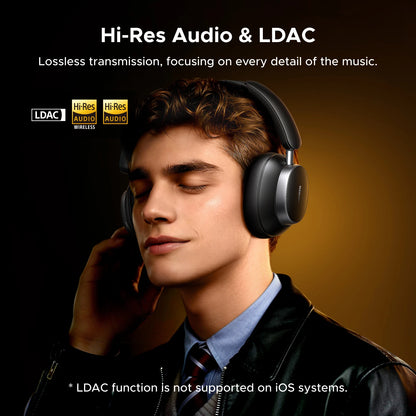UGREEN Studio Pro 48dB ANC Kabellose Kopfhörer – Bluetooth 6.0 Hi-Res LDAC Over-Ear-Kopfhörer mit 120H Wiedergabezeit