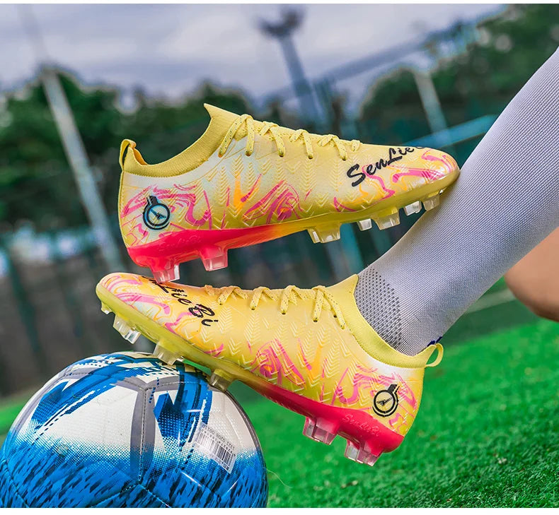 Professional Soccer Sneakers for Men and Women High Quality Fashion Men's Football Cleats Large Size 46 Futsal Shoes Men's Trainers