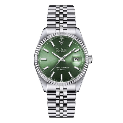 CADISEN Men Mechanical Watch Top Brand Luxury Automatic Watch Business Stainless Steel Waterproof Watch Men Relogio Masculino