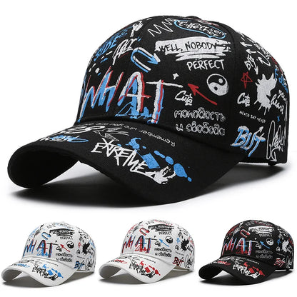 Fashion Hip Hop Baseball Cap Personality Trucker Caps Cotton Snapback Hat Outdoor Sun Hats Sports Leisure Cap