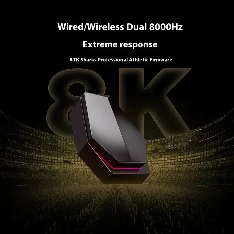 ATK Blazing Sky X1/X1V2 trådløs gamermus 8K med lav latenstid, letvægts FPS Liekong e-sport gamingmus, brugerdefineret pc-tilbehør