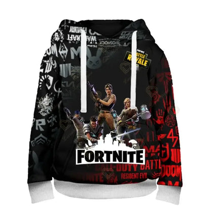 Fortnite Peely Print New Design Sweatshirts Hoodies Men Women Children Long Sleeve Fashion Casual Hooded Streetwear Pullovers
