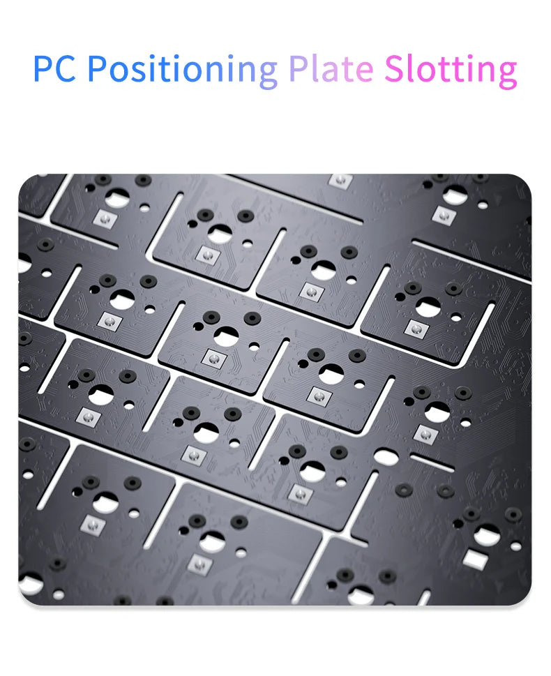 Tastiera meccanica da gaming AJAZZ AK820 Pro cablata e wireless, tri-mode, retroilluminazione RGB, switch hot-swap, layout compatto 70%, PC/Mac
