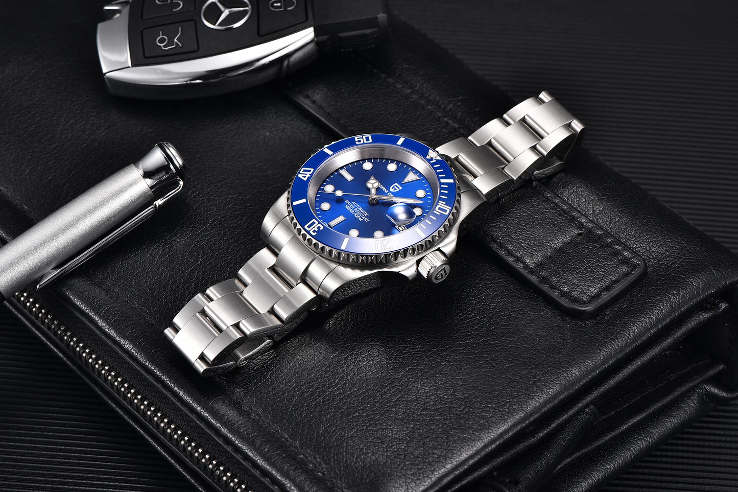 PAGANI Design 2026 New Men Automatic Mechanical Watch Miyota 8215 Sapphire Crystal 40mm Stainless Steel Waterproof