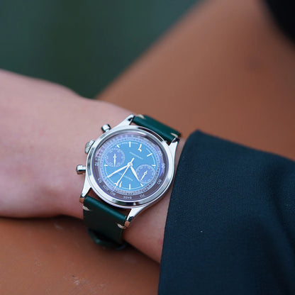 FARASUTE Retro Japan VK64 Quartz Movement Chronograph Wristwatch For Male Fashion Sapphire Sports Watches Men Clock reloj hombre