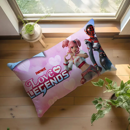 Battle royale game F-Fortnite c cushion cover Hit product Sofa living Room Office Rectangle Pillow Home Coffee Shop Bedding