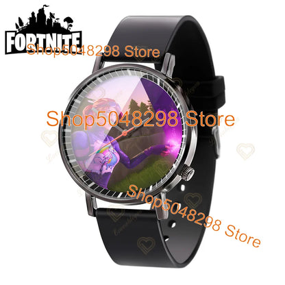 Fortnite Wristwatch for Men Women Watch Battle Game Print 2025 New Watches Quartz Wristwatch Female Children's Birthday Gifts