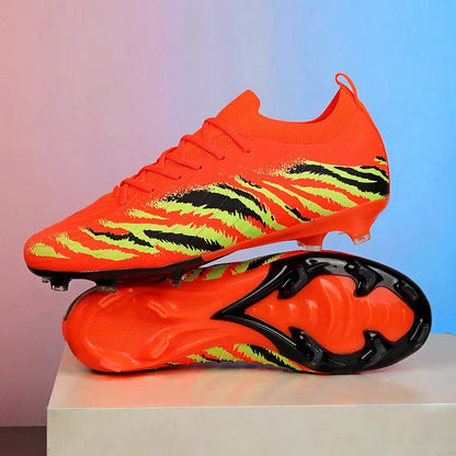 New Men Football Boots Sport Ultralight Non-Slip Outdoor Adult Cleats Match Unisex Soccer Shoes Comfortable Grass High-quality