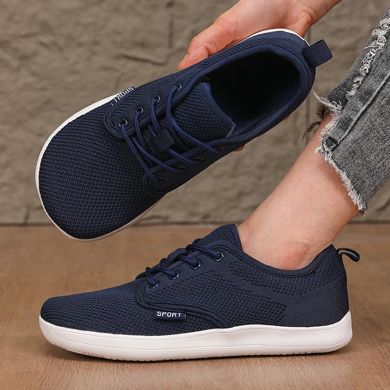 Barefoot Shoes, Men's Casual Running Sports, Breathable One-Foot Shoes, Lightweight and Minimalist Walking Shoes, Oversized