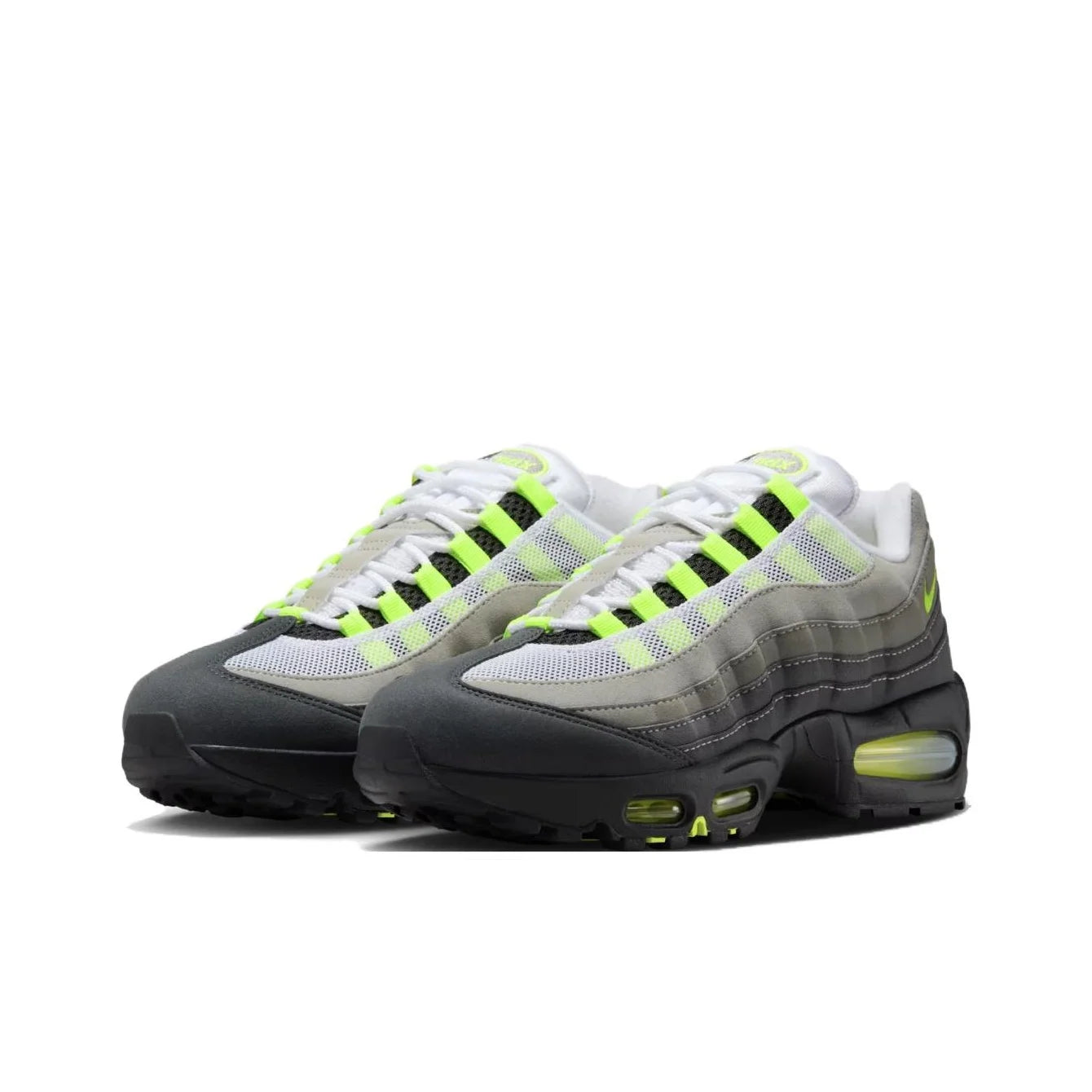 Nike Air Max 95 Running Shoes Women's Gray Green IO9926-001