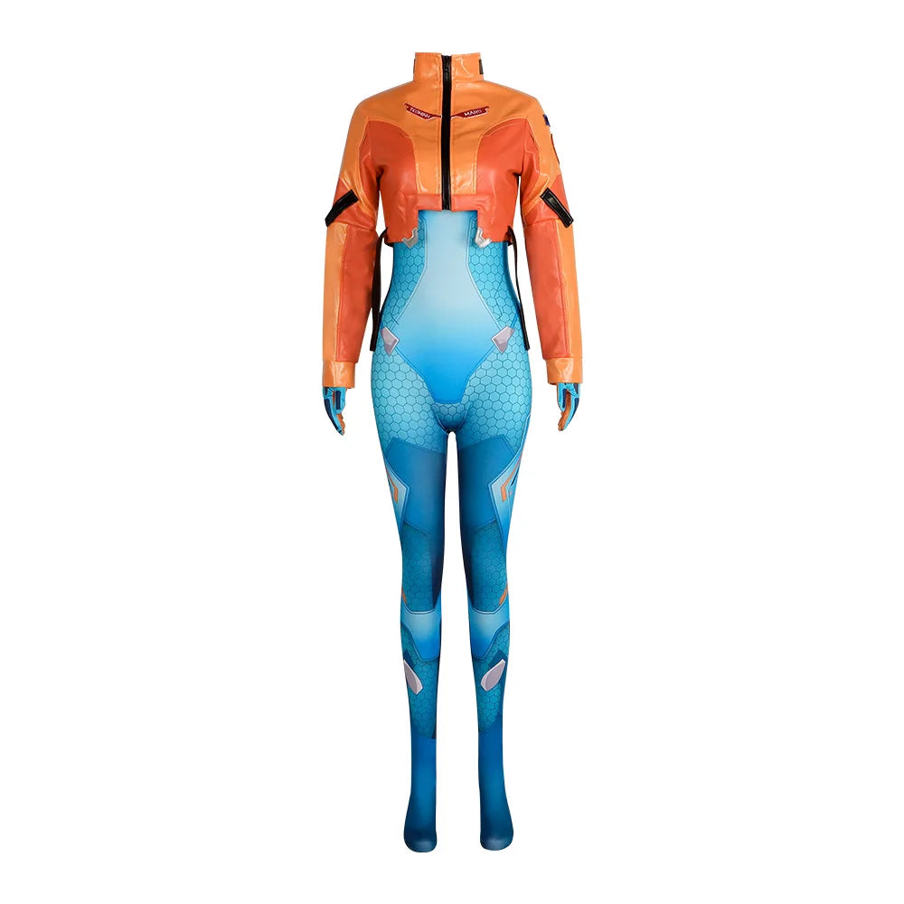 Game Overwatch 2 Juno Cosplay Costumes Wig Suit Full Set Support Hero Clothes Halloween Carnival Outfit Juno Teo Minh Women Girls