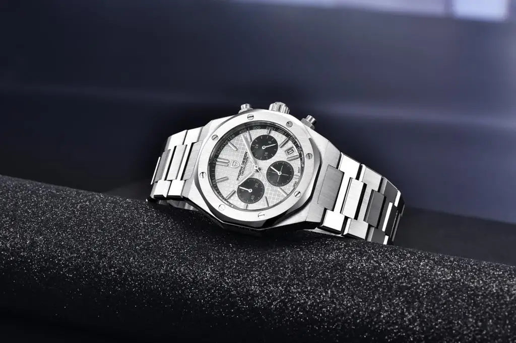 PAGANI DESIGN PD1707 Men's Quartz Watches 40MM Stainless Steel Sapphire Glass Top Brand Watch Gift for Men Reloj Hombre 2024 New