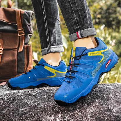New Outdoor Men's Shoes Men's Anti Slip mountaineering Shoes Travel Hiking Adventure Footwear Fashionable Casual Sneaker