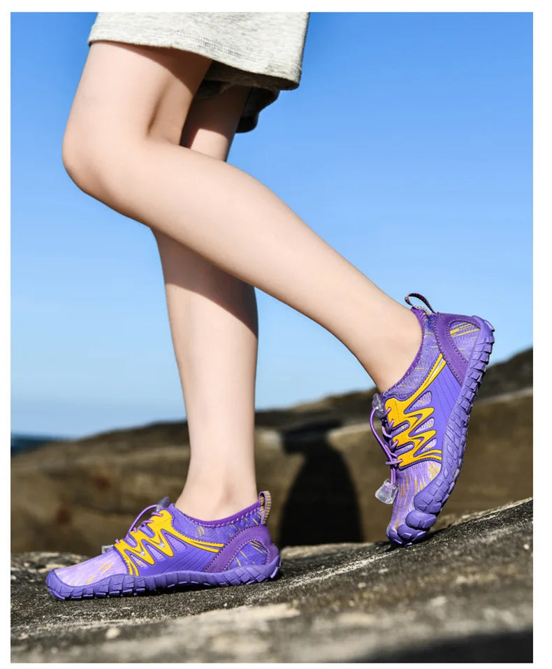 Children Swimming Water Shoes Quick Dry Beach Aqua Shoe Boy Girl Barefoot Sports Wading Sneakers Kids Diving Fishing Surf Sandal