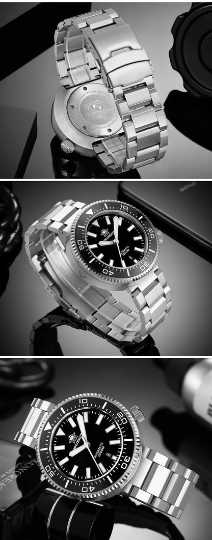 ADDIESDIVE Men's Luxury Watch 1000m diver's watch Waterproof luminous Sapphire Glass reloj hombre Automatic Mechanical Watches