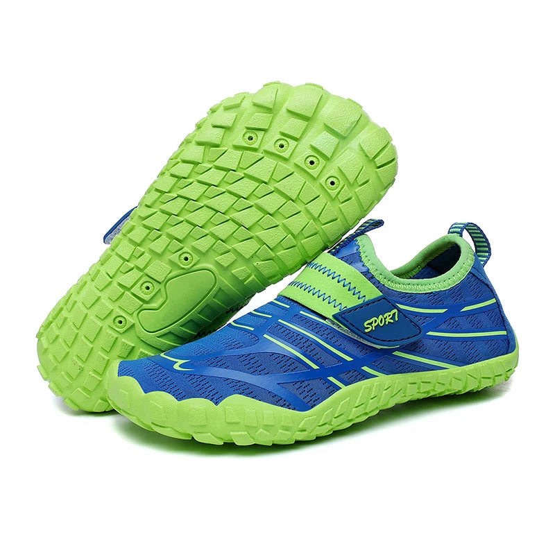 Children Swimming Water Shoes Quick Dry Beach Aqua Shoe Boy Girl Barefoot Sports Wading Sneakers Kids Diving Fishing Surf Sandal