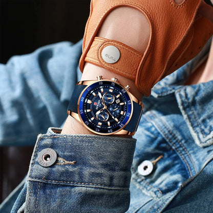 REWARD Men's Watches 81011M Sports Silicone Quartz Men's Watch Waterproof Calendar Chronograph Luminous Watches Men