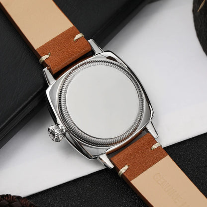 Militado ML03 Tribute 1926 VD78 Quartz Movement Watch Sapphire Crystal Stainless Steel Case Roman Dial 100M Waterproof Watches