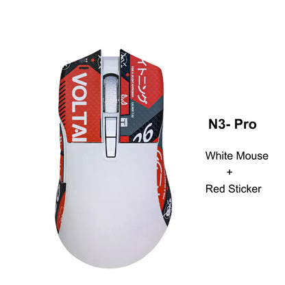 Rato Gaming Sem Fios Motospeed Darmoshark N3 Pro Bluetooth Double 8K Tri-Mode Recarregável PAW3395 64g Ergonómico para Gamer