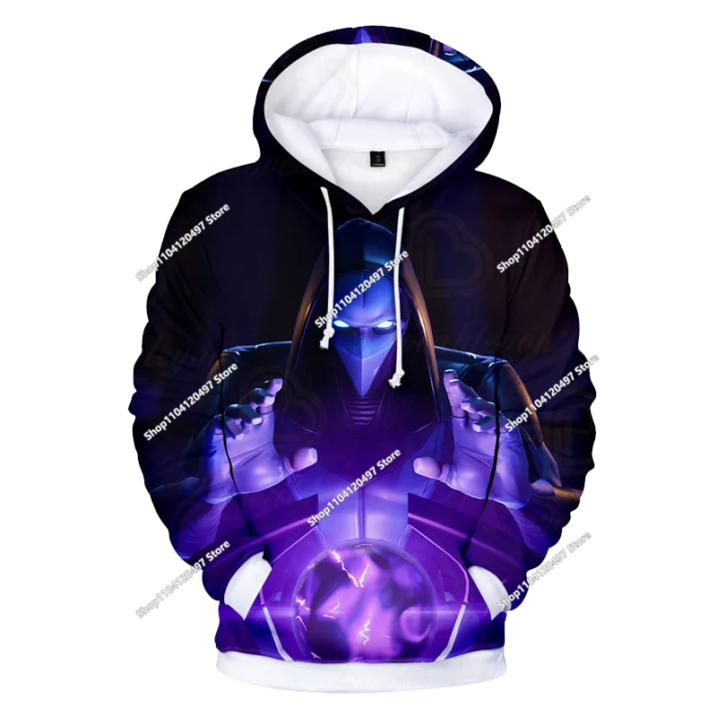 2025 3D New Children's Anime Fortnite Printed Sweater Series Pullover Generation Tide Brand Hoodie Gift