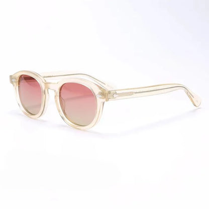 Authentic Johnny Depp LEMTOSH Premium Trendy Polarized Men Women Sun Glasses Vintage Acetate Frames Square Male Couple Eyewear