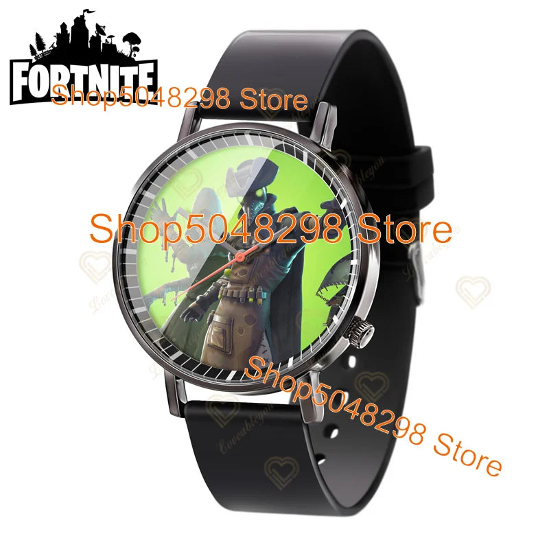 Fortnite Wristwatch for Men Women Watch Battle Game Print 2025 New Watches Quartz Wristwatch Female Children's Birthday Gifts