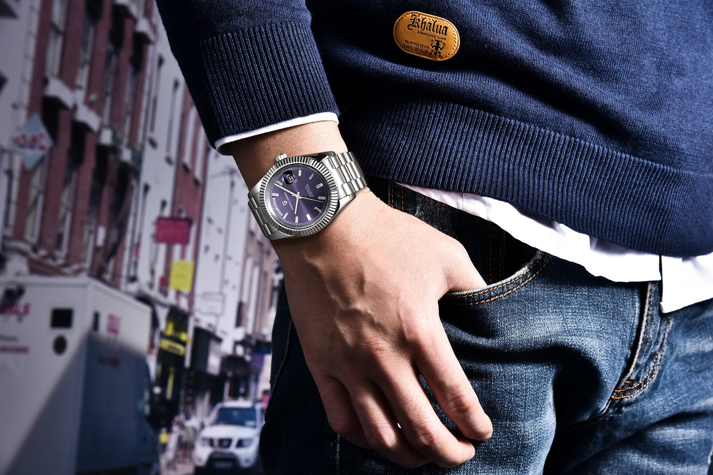 PAGANI DESIGN 2024 New DD40 NH36A Men's Watches Luxury Automatic Mechanical Watch For Men AR Sapphire Glass Date Wristwatch Men