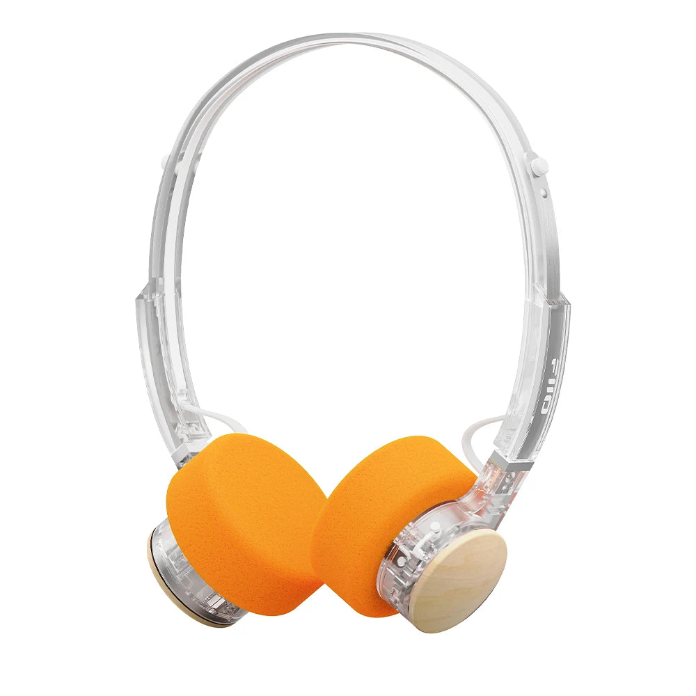 FIIO EH11 On-Ear-Bluetooth-Kopfhörer – Hi-Res LDAC kabelloses Bass-Headset, 30H Akku, Dual-Device-Verbindung & leichtes Retro-Design