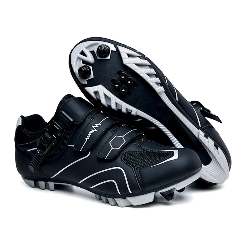 Men Road Bike Cycling Shoes Women Cycling Sports Shoes Compatible With SPD&Look Delta Cleats Outdoor Mountain Bike Cycling Shoes